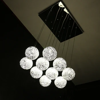 T Aluminum Circular LED Pendant Light Fashion Modern Home Lamps For Livingroom Bedroom Restaurant Dining Room DHL Free