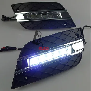 Car styling  DRL LED car fog lights, daytime ruuning light for Mercedes-Benz fit for W164 ML350 2010-2011