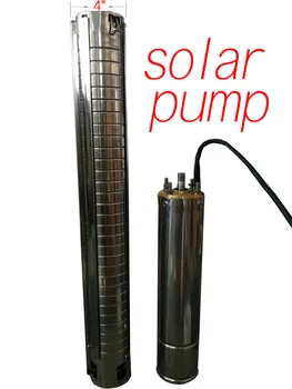 304 SS Impeller solar bomba farm irrigation borehole submersible water pump 5 years warranty 4SPSC5.0/28-D24/250