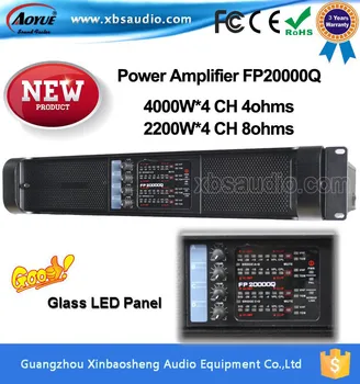 On Promotion] Fp20000q Digital Amplifier 4 Channel Big Power for Subwoofer