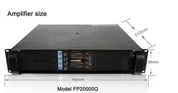 On Promotion] Fp20000q Digital Amplifier 4 Channel Big Power for Subwoofer