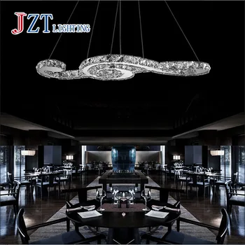 T Modern Creative Music Note Pendant Lights Simple Fashion Crystal Lamp for Bar Restaurant Coffee Shop Sitting Room