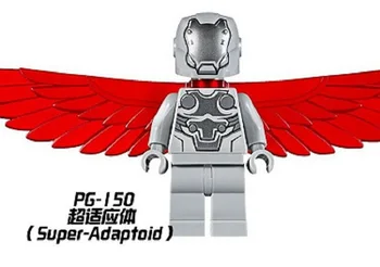 Single Sale Coulson Marvel Super Heroes Avengers Iron Man Super-Adaptoid Building Blocks Children Gift Toys PG153
