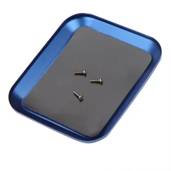 New Aluminium Screw Tray with Magnetic for RC Model Phone Repair Auby gadget espion