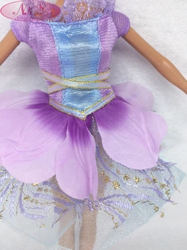 NK One Pcs Original Doll Dress Fairy Tale Outfit For Barbie Mariposa Doll Butterfly Fairy Friend' Dress Gift For Child