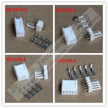 50sets/lot KF2510 -2-12 connector 50pcs Pin header + 50pcs housing + 50sets terminal pin 2.54mm 2,3,4,5,6,7,8-12p