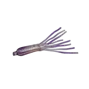 BassLegend - Fishing Soft Tiny Tube Worm For Bass Pike Trout Swimbait 45mm/0.6g 15 pcs