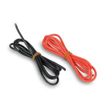 16AWG 2m Silicone Cable Tinned Copper Stranded Wire (1 Meter Red + 1 Meter Black ) Flexible Wire Cable Hot