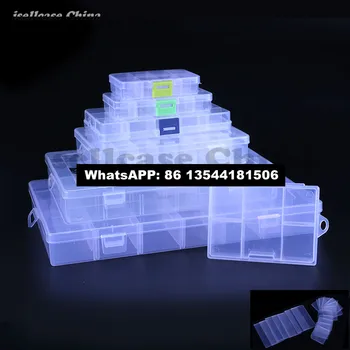 DIY Detachable Spare parts element box Small object storage box for iphone ic chip Motherboard Screw Storage box