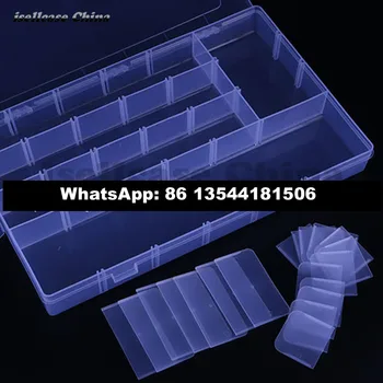 DIY Detachable Spare parts element box Small object storage box for iphone ic chip Motherboard Screw Storage box