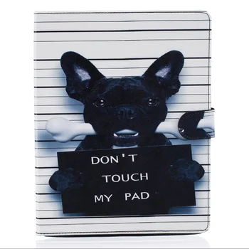 Black dog pattern Flip Case for Apple iPad air2 iPad mini 4 iPad2 3 4 pro 9.7