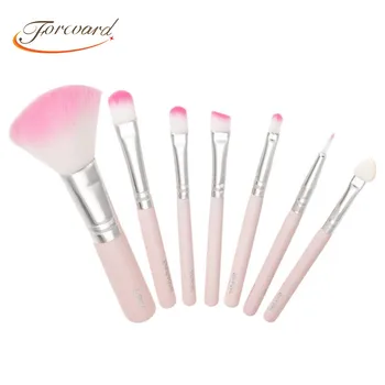 Forward 2016 New 7Pcs Makeup Brush Sets Professional Cosmetics Brushes Eyebrow Powder Lipsticks Shadows Make Up Tools Kit