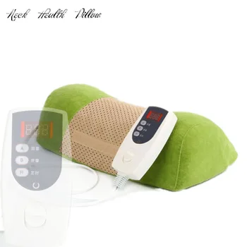 NEW Electric Pillow treatment cervical pillow neck traction massager device health care thermotherapy massage Chinese Pillow