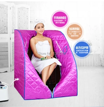 New FIR Sauna Room Indoor SPA Weight Loss portable steam sauna room (Chair included)
