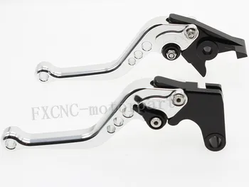 FXCNC CNC Motorcycle Adjustable Short Brake Clutch Levers For Yamaha FZ6 N 2004-2009