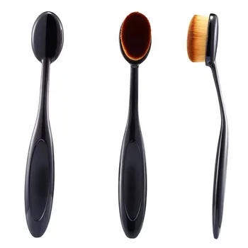 10PCS/Pack Women Ultra-Soft Makeup Brushes Cream Puff Cosmetic Brush Beauty Toiletry Brush Tools Makeup Face Powder Brushes