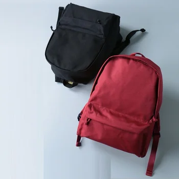 Design Fashion Black Canvas Women Preppy Style Backpack 16L Boys Solid Color Casual Travel Bag Girls School Bags Mochila Bagpack