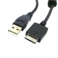50pcs/lot New 1m USB cable WM-PORT wmport WMC-NW20MU for SONY Walkman MP3 MP4, By Fedex