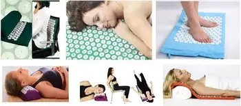 Healthsweet Massager Pillow Massage cushion Acupressure Relieve Stress Pain Acupuncture Spike Yoga pillow