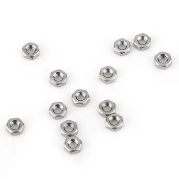 300pcs M3 Stainless Steel Button Head Hex Socket Screws Assortment Kit with Nuts