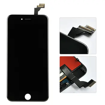 AAA++ OEM LCD Digitizer For iPhone 6 Front Screen Assembly Cracked Glass Free DHL Shipping