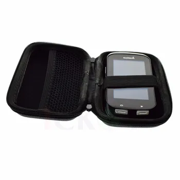 Outdoor Traveling Protect Portable Case Bag+Clear Screen Protector Shield Film for Garmin GPS Edge 1000