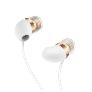 Original Xiaomi Mi Capsule In-ear Earphones White Black Microphone Portable Media Player On-cord Control For Android