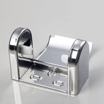 Bathroom & Kitchen Paper Holder Chrome Brass Wall Mounted Paper Hold Easy To Install