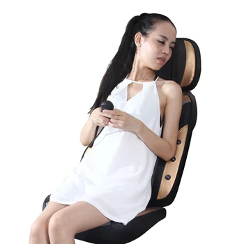 Hot new China factory newest kneading shiatsu kneading roller massage cushion with infrared heat