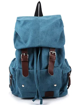 Mochila Backpacks Rucksack Tassel Canvas Unisex Drawstring Bagpacks Bags ForTravel Tour Backpack ForTeenagers