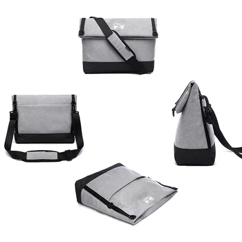 Business Shoulder Bags For Men Waterproof Messenger Handbags Canvas Men's Laptop Travel Business Bag Shoulder Totes