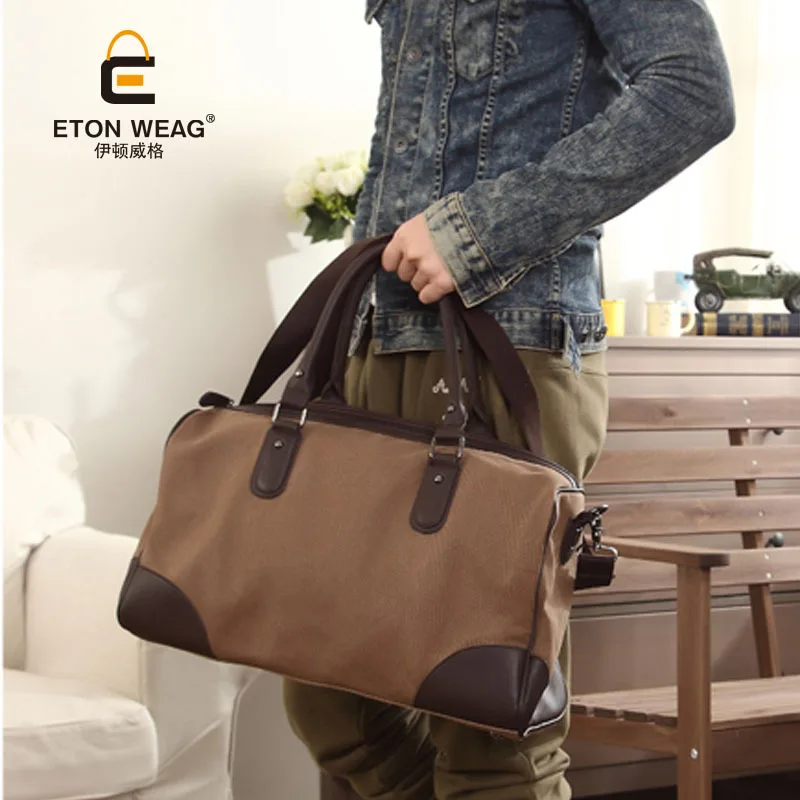 Fashion men handbag canvas large capacity men messenger bags men's travel bags men's briefcase