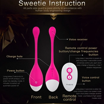 Nalone Intelligent Music Control Vibrator Waterproof Wireless Remote Control Sex Product G Spot Vibrating Egg Sex Toys for Women