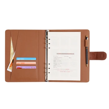 Business Notebook PU Leather Notebook Travel Notebook Office Supply Travel Accessiores Business Tool New Style Accept OEM