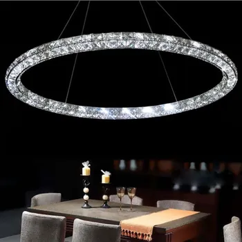 Modern LED Crystal Chandelier Lights Lamp For Living Room Cristal Lustre Chandeliers Lighting Pendant Hanging Ceiling Fixtures