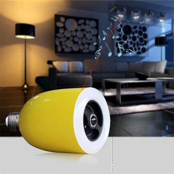 2017 New LED E27 Bulb Light Wireless Bluetooth 4.0 Audio Player Speaker Combo App Control LED Bulb for Home KTV Party