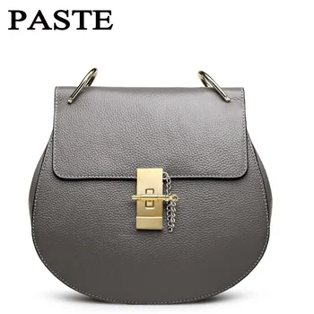 Famous designer brand Women bag Ladies Cowhide Genuine Leather handbags Chain Shoulder Bag Small Woman Messenger Bag Sac bolsa