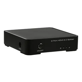 Reliable 1 in 2 out Full HD 1080P HDMI TV Splitter Port Hub Repeater Amplifier Adapter2.0