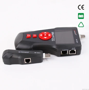 Noyafa NF-8601A Multi-functional cable length tester wiremap RJ45, RJ11, BNC with PING/POE