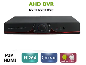CCTV 16 Channel 2 SATA AHD/HVR/NVR/DVR 4 in 1 HD Analog Video Recorder 1080P AHDH DVR for IP /AHD/Analog camerasXM Cloud