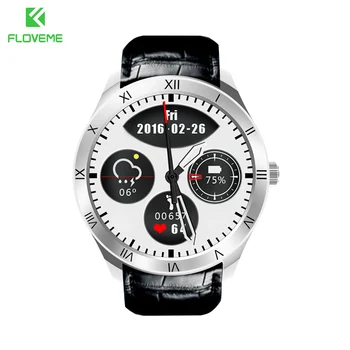 FLOVEME Q5 Fashion Bluetooth Smart Watch For iPhone Heart Rate Tracker GPS Wearable Devices For Samsung Android Phone