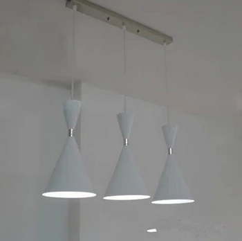 Single head three restaurants creative personality living room lights LED lamp coffee bar lamp chandelier bar