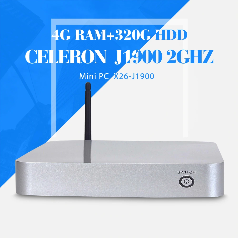 Celeron J1900 4g ram+320g hdd+wifi computer networking thin client computer support touch screen desktop computer thin client