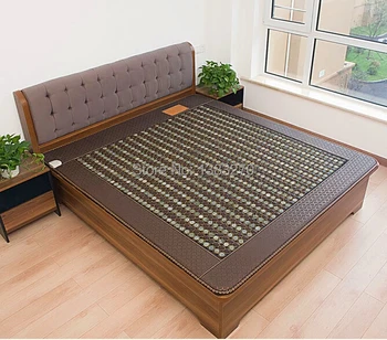 Germanium Thermal Massage Cushion magnetic mattress heated jade stone mattress 1.2X1.9M
