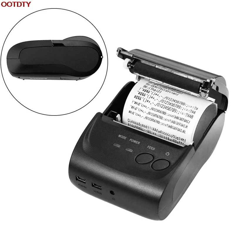 58mm Mini Portable Wireless Bluetooth Thermal Printer Receipt For Android for Mobile