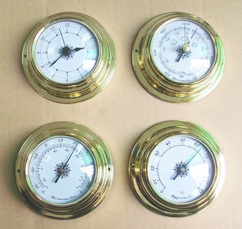 THBC9193 Thermometer Hygrometer Barometer Watches Clock Four Whole Set Weather Station