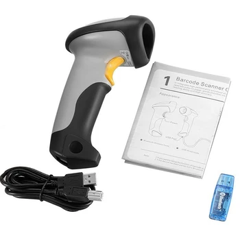 CT10 Wireless Bluetooth 1D Barcode Scanner Mini Barcode reader for iOS Android windows System bar scanner