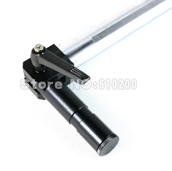 Diameter 25mm Heavy Duty Multi-axis Adjustable Metal Arm Support for Video Industry Microscope Table Stand Part Holder