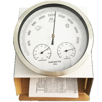 7.8 Inches Thermometer Hygrometer Barometer Weather Station