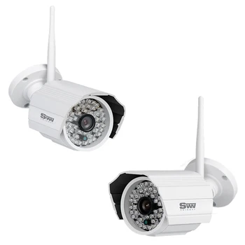 1080P IP Camera Wirelss P2P View Onvif H.264 Sony Sensor 25fps Email Alarm Outdoor 48 IR Wifi Network CCTV Security Camera